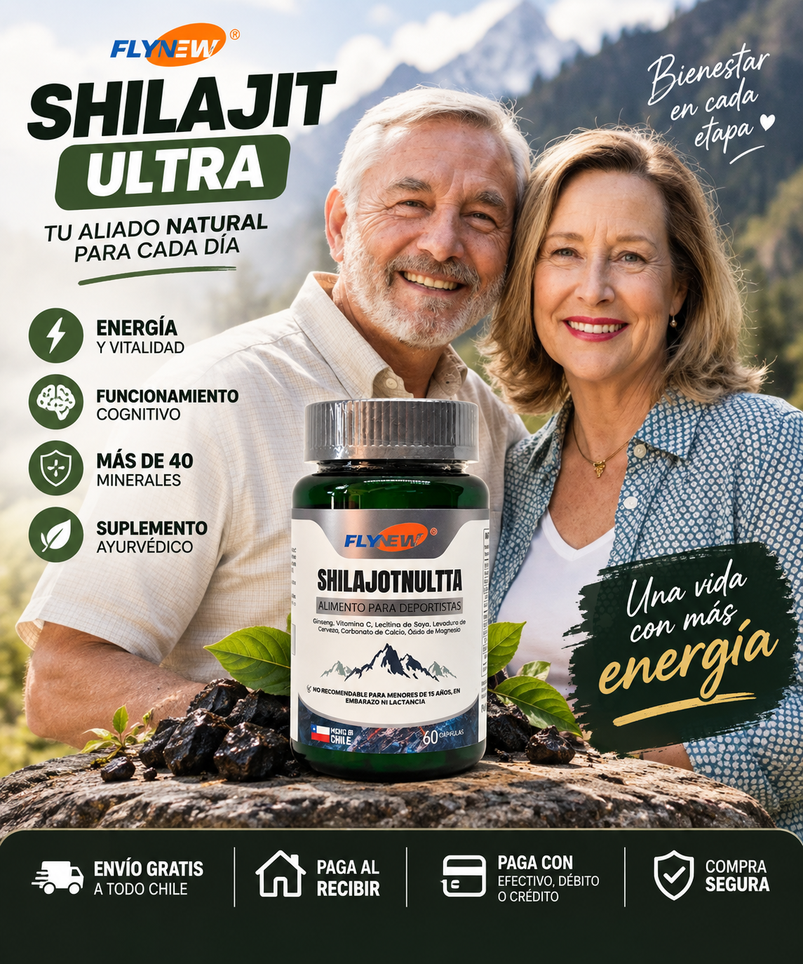 Shilajit Ultra™ – Vitalidad para tu Rutina