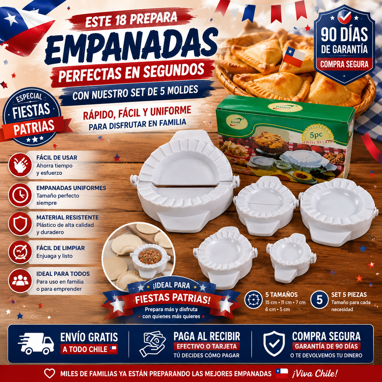 Fabricadora Prensa Para Empanadas